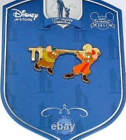 LE Disney Pin Cinderella 110th Legacy Collection Jaq Gus Mouse Gold Golden Key