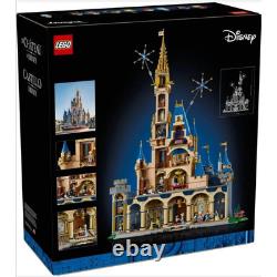 LEGO 43222 The Disney Cinderella Castle 4837pcs BRAND NEW- SHIPS from US