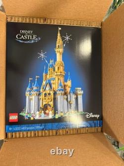 LEGO 43222 The Disney Cinderella Castle 4837pcs BRAND NEW- SHIPS from US