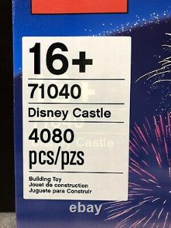 LEGO -71040 THE DISNEY CASTLE PRINCESS CINDERELLA? 4080 pcs. NEW! SEALED