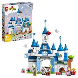 LEGO Disney 100 10998 3 in 1 Magical Cinderella Castle Lego Duplo New In Hand