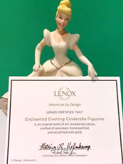LENOX CINDERELLA ENCHANTED EVENINING Disney Showcase sculpture NEW in BOX wCOA