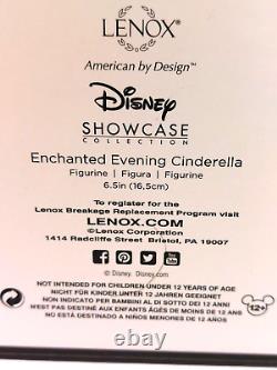 LENOX CINDERELLA ENCHANTED EVENINING Disney Showcase sculpture NEW in BOX wCOA