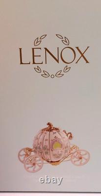 LENOX CINDERELLA'S ENCHANTED COACH Disney Classics Lit Carriage - NEW in BOX