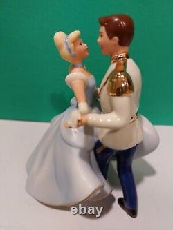 LENOX CINDERELLA and PRINCE CHARMING Dancing Disney sculpture - NEW in BOX wCOA