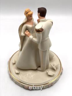 LENOX Cinderella's Wedding Day Cake Topper The Disney Showcase Collection