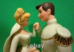 LENOX Disney CINDERELLA WEDDING DAY CAKE TOPPER Prince Charming NEW in BOX COA