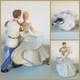LENOX Disney Cinderella & Prince Charming Figurine Dancing Wedding Topper