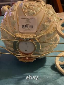LENOX Disney Cinderella's Enchanted Lighted Coach and Cinderella & PrinceNEW