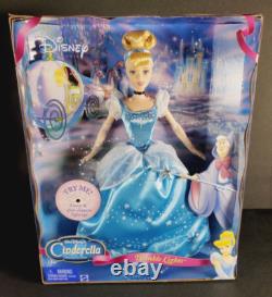 LOT Two NEW SEALED Disney Dolls 12 Cinderella Twinkle Lights & Prince Charming