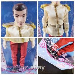 LOT Two NEW SEALED Disney Dolls 12 Cinderella Twinkle Lights & Prince Charming