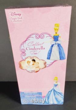 LOT Two NEW SEALED Disney Dolls 12 Cinderella Twinkle Lights & Prince Charming