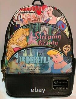 LOUNGEFLY Disney Princesses Backpack NEW! With Tags