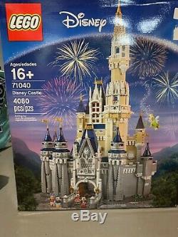 Lego Cinderella Disney Castle Never Opened- NEW- rare Tinkerbell mini! 71040