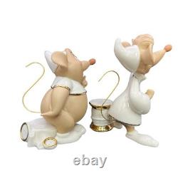 Lenox Classics Disney Showcase Cinderella GUS Mouse New Open Box 24k Gold