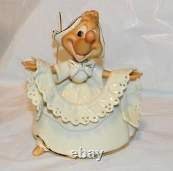 Lenox DIsney Collection Cinderella Suzy Mouse Figurine #2188 NIB withCOA