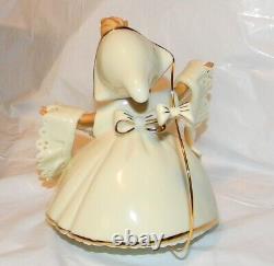 Lenox DIsney Collection Cinderella Suzy Mouse Figurine #2188 NIB withCOA