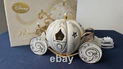 Lenox Disney Cinderella Enchanted Coach Porcelain Figurine Statue NIB COA