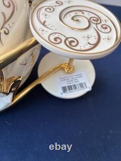 Lenox Disney Cinderella Enchanted Coach Porcelain Figurine Statue NIB COA