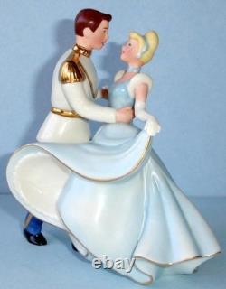 Lenox Disney Cinderella & Prince Charming Dancing Figurine 6H New