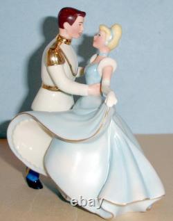 Lenox Disney Cinderella & Prince Charming Dancing Figurine 6H New