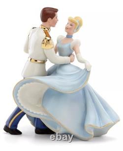Lenox Disney Cinderella & Prince Charming Dancing Figurine 6H New