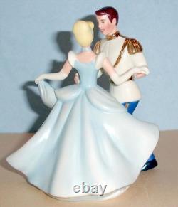 Lenox Disney Cinderella & Prince Charming Dancing Figurine 6H New