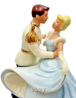 Lenox Disney Cinderella & Prince Charming Dancing Figurine 6H New