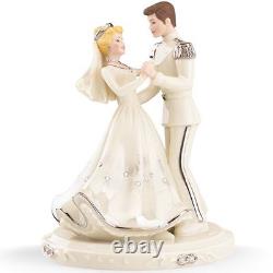 Lenox Disney Cinderella Prince Charming Figurine Wedding Cake Topper Love NEW
