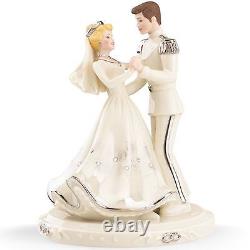 Lenox Disney Cinderella Prince Charming Figurine Wedding Cake Topper Love NEW