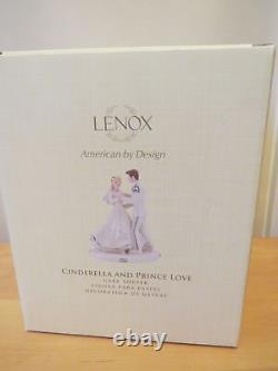 Lenox Disney Cinderella Prince Charming Figurine Wedding Cake Topper Love NEW