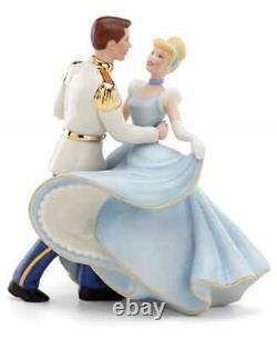 Lenox Disney Cinderella & Prince Charming Figurine Wedding Cake Topper Waltz NEW