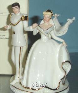 Lenox Disney Cinderella & Prince Magical Moment Wedding Cake Topper Figure New
