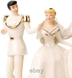 Lenox Disney Cinderella & Prince Magical Moment Wedding Cake Topper Figure New