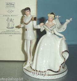 Lenox Disney Cinderella & Prince Wedding Cake Topper Figurine Magical Moment New