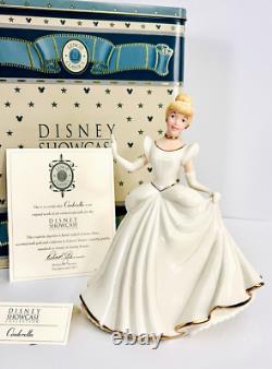 Lenox Disney Cinderella Princess Figurine 24 K Gold Trim & Ivory China Brand New
