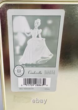 Lenox Disney Cinderella Princess Figurine 24 K Gold Trim & Ivory China Brand New