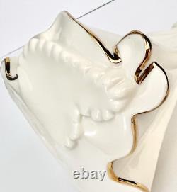 Lenox Disney Cinderella Princess Figurine 24 K Gold Trim & Ivory China Brand New