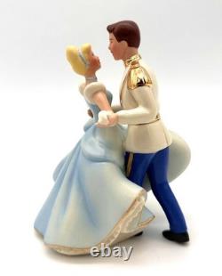 Lenox Disney Cinderella and Prince Charming Dancing Figurine 6 Inch New in Box