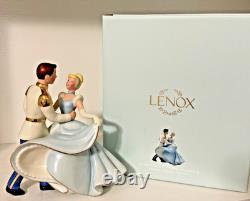 Lenox Disney Cinderella and Prince Charming Dancing Figurine 6 Inch New in Box