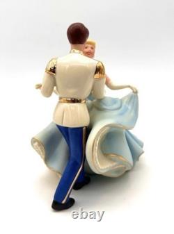 Lenox Disney Cinderella and Prince Charming Dancing Figurine 6 Inch New in Box