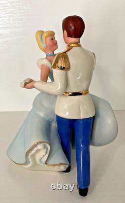 Lenox Disney Cinderella and Prince Charming Dancing Figurine 6 Inch New in Box