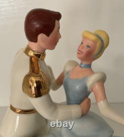 Lenox Disney Cinderella and Prince Charming Dancing Figurine 6 Inch New in Box