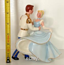 Lenox Disney Cinderella and Prince Charming Dancing Figurine 6 Inch New in Box