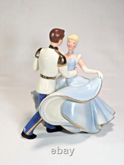 Lenox Disney Cinderella and Prince Charming Dancing Porcelain Figurine New