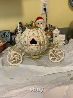 Lenox Disney Cinderella's Enchanted Coach Carriage Figurine New In Box