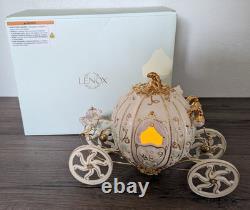 Lenox Disney Cinderella's Enchanted Coach Figurine 868804 Light-Up Porcelain NIB