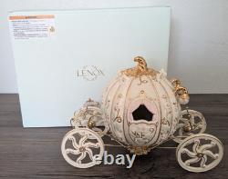 Lenox Disney Cinderella's Enchanted Coach Figurine 868804 Light-Up Porcelain NIB