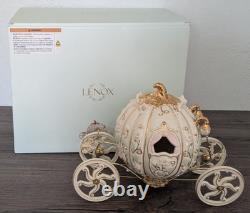 Lenox Disney Cinderella's Enchanted Coach Figurine 868804 Light-Up Porcelain NIB