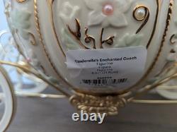 Lenox Disney Cinderella's Enchanted Coach Figurine 868804 Light-Up Porcelain NIB